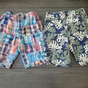 The children's place boys shorts size 7 bundle adjustable waist
